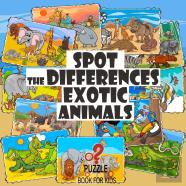 Spot The Differences - Exotic Animals