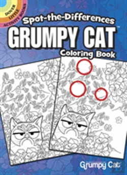Bertrand.pt - Spot-The-Differences Grumpy Cat Coloring Book