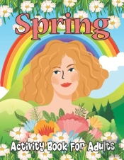 Spring Activity Book For Adults