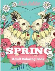 Spring Adult Coloring Book