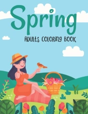 Spring Adults Coloring Book