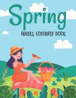 Bertrand.pt - Spring Adults Coloring Book