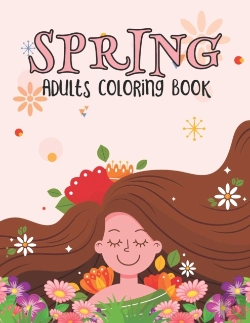 Bertrand.pt - Spring Adults Coloring Book