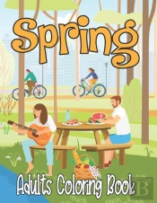 Spring Adults Coloring Book