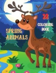 Spring Animals Coloring Book