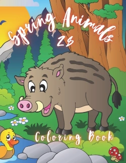 Bertrand.pt - Spring Animals Coloring Book