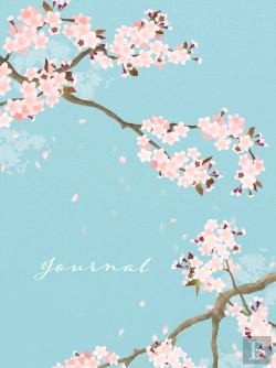 Bertrand.pt - Spring Cherry Blossoms Journal