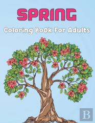 Spring Coloring Book For Adults