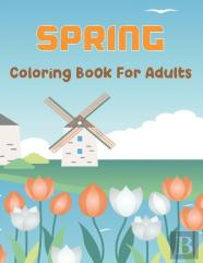 Spring Coloring Book For Adults