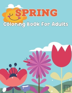 Bertrand.pt - Spring Coloring Book For Adults