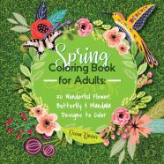 Spring Coloring Book For Adults
