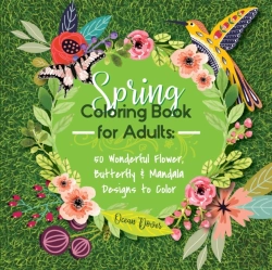 Bertrand.pt - Spring Coloring Book For Adults