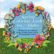 Spring Coloring Book For Adults