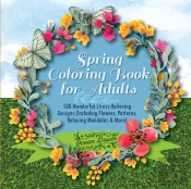 Spring Coloring Book For Adults