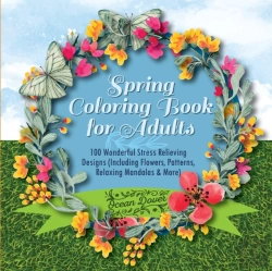 Bertrand.pt - Spring Coloring Book For Adults