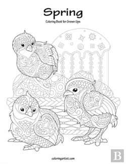 Bertrand.pt - Spring Coloring Book For Grown-Ups 1