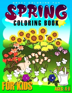 Bertrand.pt - Spring Coloring Book For Kids Ages