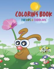 Spring Coloring Book For Kids & Toddlers