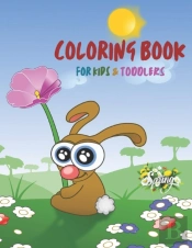 Spring Coloring Book For Kids & Toddlers