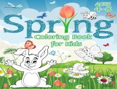 Spring Coloring Book For Kids