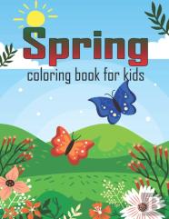 Spring Coloring Book For Kids