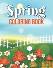 Spring Coloring Book