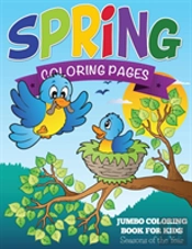 Spring Coloring Pages  Jumbo Coloring Bo