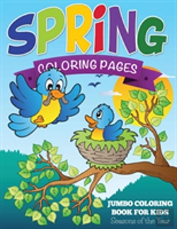 Bertrand.pt - Spring Coloring Pages  Jumbo Coloring Bo