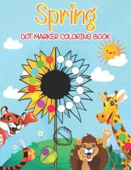Spring Dot Marker Coloring Book