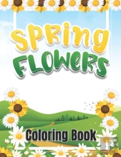 Spring Flowers Coloring Book