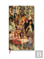 Spring (Lawrence Alma-Tadema) Ultra Unlined Hardback Journal (Elastic Band Closure)