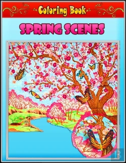 Bertrand.pt - Spring Scenes Coloring Book