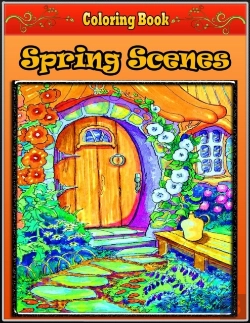 Bertrand.pt - Spring Scenes Coloring Book