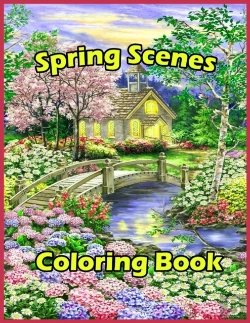 Bertrand.pt - Spring Scenes Coloring Book