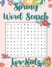 Spring Word Search For Kids