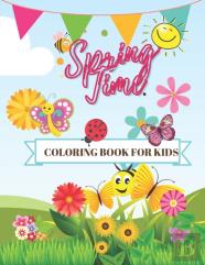 Springtime Coloring Book For Kids