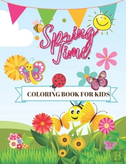 Bertrand.pt - Springtime Coloring Book For Kids