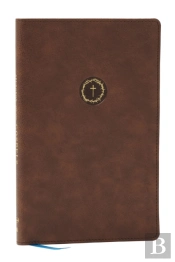 Spurgeon And The Gospels: The Gospels With Devotions From Charles Spurgeon (Nkjv, Brown Leathersoft, Comfort Print)