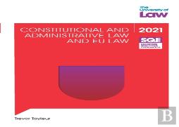 Sqe - Constitutional And Administrative Law And Eu Law