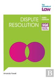 Sqe - Dispute Resolution 3e