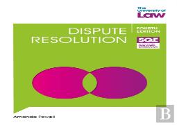 Sqe - Dispute Resolution 4e