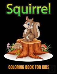 Squirrel Coloring Book For Kids
