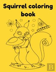 Squirrel Coloring Book