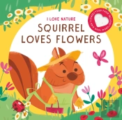 Squirrel Loves Flowers