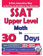 Ssat Upper Level Math In 30 Days