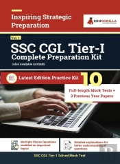 Ssc Cgl Tier I 2021 Vol. 1 10 Full-Length Mock Tests + 3 Previous Year Papers For Complete Preparation