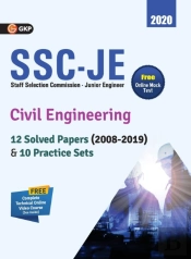 Ssc Je 2020 Civil Engineering 12 Solved Paper (2008-19) & 10 Practice Sets