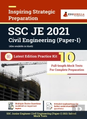 Ssc Je (Civil Engineering) 2021 Gorilla Series 10 Full-Length Mock Tests For Complete Preparation
