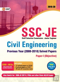 Bertrand.pt - Ssc Je Civil Engineering For Junior Engineers Previous Year'S Solved Papers (2008-18), 2018-19 For Paper I