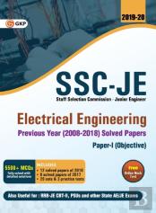 Ssc Je Electrical Engineering For Junior Engineers Previous Year Solved Papers (2008-18), 2018-19 For Paper I